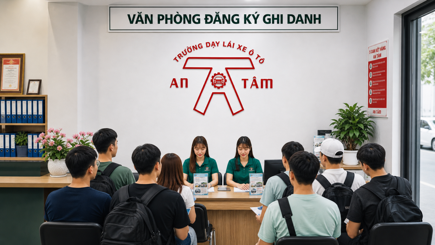 Trường dạy học lái xe ô tô An Tâm